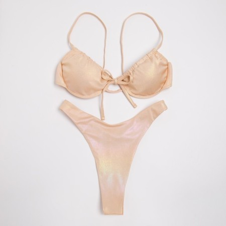 Separate Minaku women's swimsuit, gold size 50-6