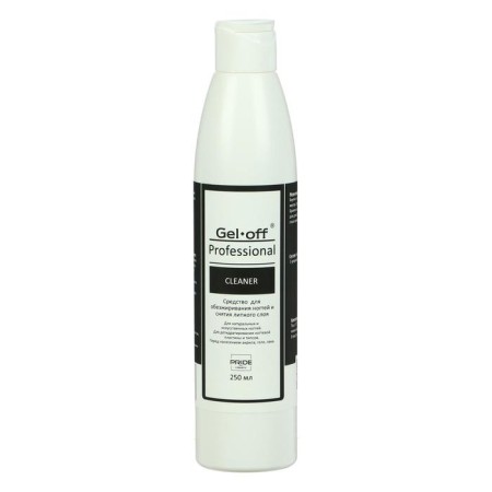 A means for degreasing nails and removing the sticky layer Gel*Off Cleaner Professional, 250 ml-7
