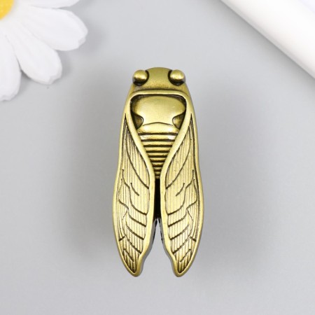Handla for the casket metal "Cicada" aged gold