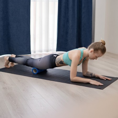 Massage roller SANGH, 30x10 cm, blue color-8