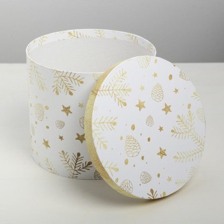 A set of gift boxes 5 in 1 "Izmoroz", 13 x 14–19.5 x 22 cm 3580137, New Year-8