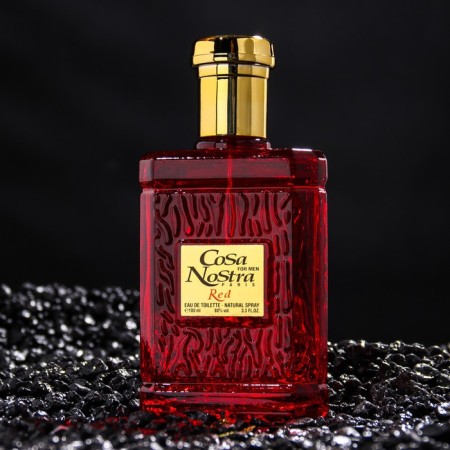 Tuale water men's cosa nostra red intense Perfume, 100 ml-3