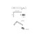 The holder is a wall with a mount for curtains, 180 mm, a white polymer. 40 pcs.