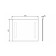 Mirror Comforty Jasmine 85, LED backlight, contactless sensor, 85x65 cm