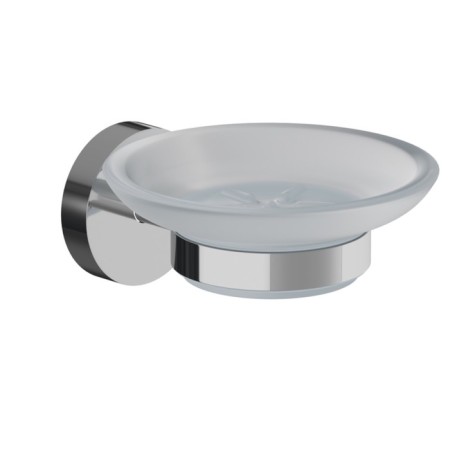 Soap dish IDDIS SENA SensSG0i42, 108x121x53 mm, matte glass