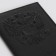 Cover for passport, black color