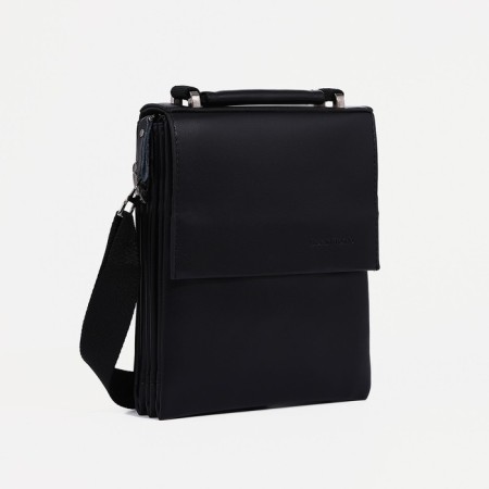 Male bag, guran tomp, black color