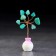Souvenir "Energy tree. Aventurine green", natural stone, 7 x 3 cm
