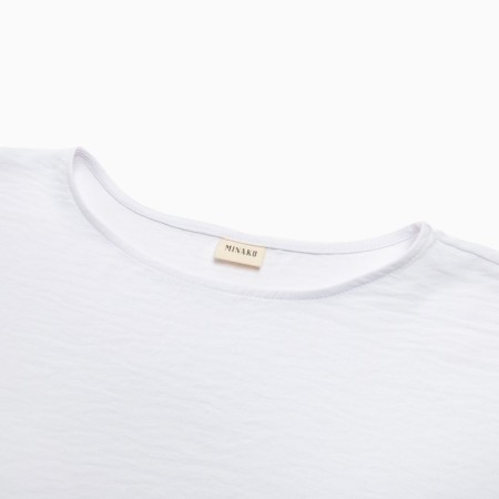 Women's costume (tunic, trousers) minku: casual collection color white, size 42-10