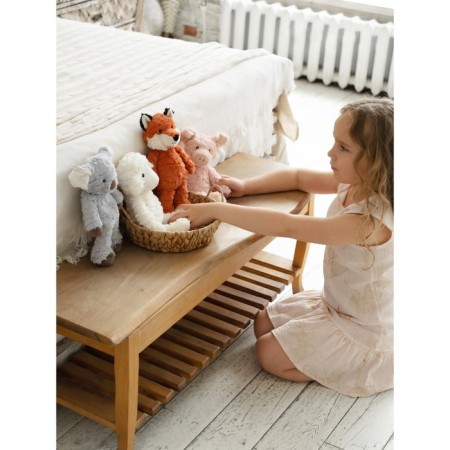 Soft Gulliver toy "Fox Embber", orange color, 28 cm-15