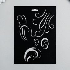 Plastic stencil 