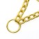 Collar - half -knitwear three -row, 50 cm, wire thickness 2.5 mm, golden