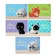 Album for drawing A4, 32 sheets on the paper clip "Koshariki", covered cardboard, matte lamination, block 100 g/m2, mix