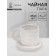 Tea couple of Dolyana "Zephyr", 350 ml, ceramics, white