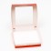 Remote container, red, 20 x 20 x 4 cm
