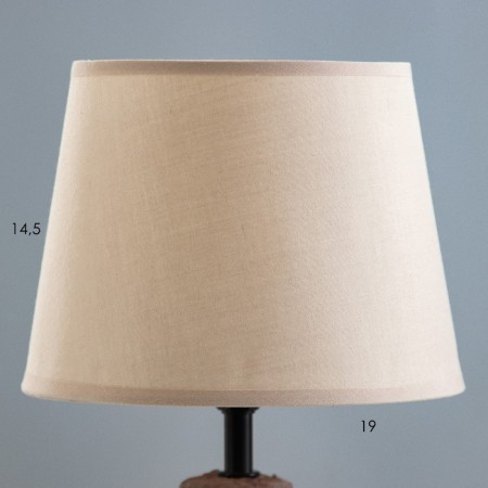 Teresa table lamp E14 40W Beige 20x20x33cm Risalux-3