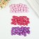 Beads for creativity "Heart", 10 mm, 30 grams, light pink, pink, purple