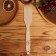 Wooden blade "Happy New Year" red inscription