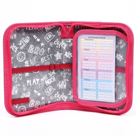 Hargon penal with holography, 1 section, 130x190x30 mm, hinged bar, Minnie Mouse and unicorn-3