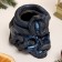 Snowline "Snake on the Skull" Blue Lunar, 11x10x8cm