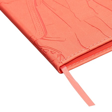 Universal Grade 1-11 Diary, 48 sheets "Pink backpack", solid artificial leather cover, uplift, pancake embossing, lies, universal cheat sheet, block 80 g/m2-2