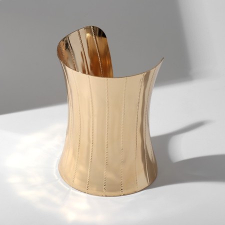 Bracelet "Cuff" cone, color gold-1