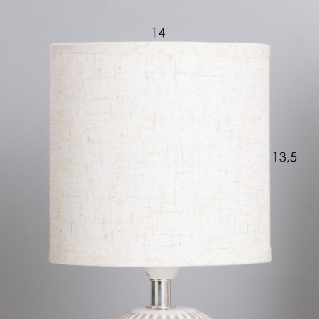 Table lamp "Iona" 1x40W E14 gray 13x13x25cm-2