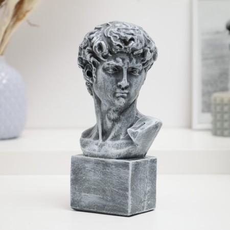 Figure "The head of David" under the stone, 10.5x22cm-1