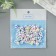 Beads for creativity plastic "Distance on the cube" White set 20 grams 0.7x0.7 cm