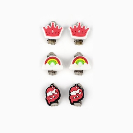 Children's clips "The smallest", 1.5 x1.5 cm, mix-1