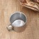 Magic mug "Maili", 150 ml, d = 6.7 cm, chrome color