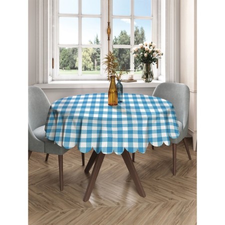 Tables on the table “background in a cage”, round, Saten, d = 150 cm-2