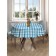 Tables on the table “background in a cage”, round, Saten, d = 150 cm