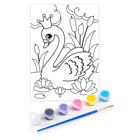 Coloring "Swan"-2