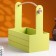Box - wooden Kashpo 25x15x30 "Beloved Mom" ​​pistachio