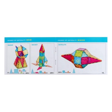 Magnetic designer "Geometric figures", 28 parts-5