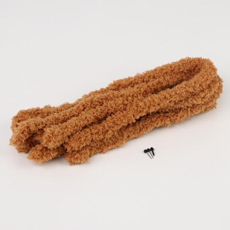 DIY toys. Set for weaving from fur sticks "Plush Bear"-2