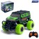 Radio -controlled jeep "graffiti", works on batteries, green color