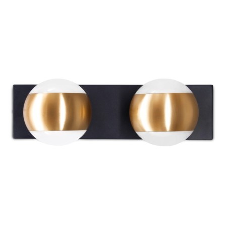 Wall rotary lamp with AMBRELLA LIGHT, WALL, FW575, G9, Black Sand, Gold-5