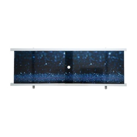 Bath screen "Quarter Topaz New", 148 cm