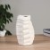 VAZA Ceramics Table "Levin" D-6CM, 20x9 cm, white