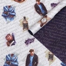Paper packaging, glossy bilateral 