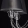 Ceiling chandelier "Federica", 5x40W E14, chrome 64x64x60 cm