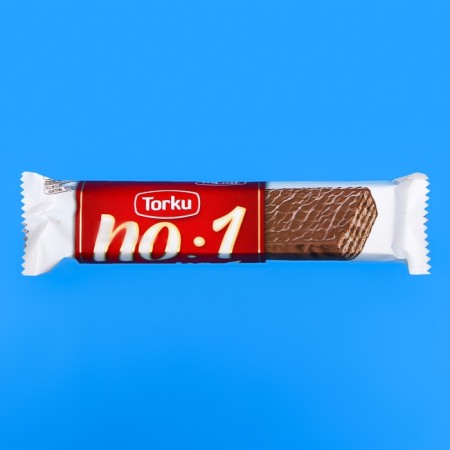 Torku chocolate waffle with hazelnut cream in milk chocolate, 30 g-1