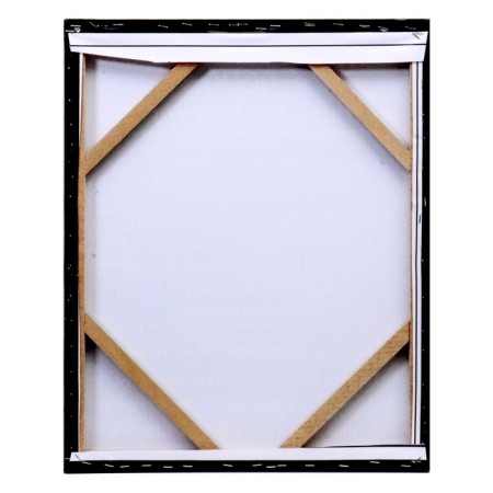 Picture on the canvas "Rules of our house" 40x50 cm-2
