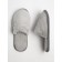 Slippers female closed nose, size 36-38, color gray color
