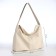 Women's bag with lightning, beige color