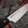 Koty Kitchen Samura Harakiri, for vegetables, blade 10 cm, black hilt