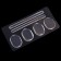 Shoe liners, adhesive, silicone, 6 pcs, transparent color