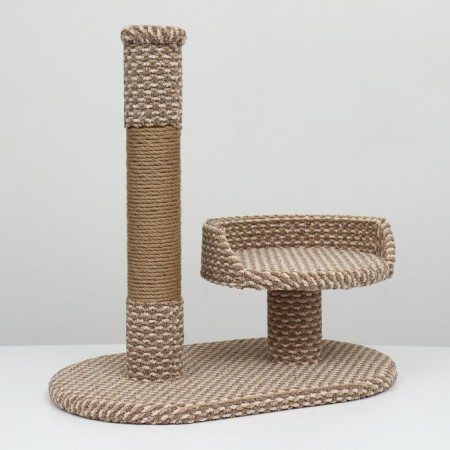Boka claws, carpet, jute, 60 x 40 x 70 cm, beige